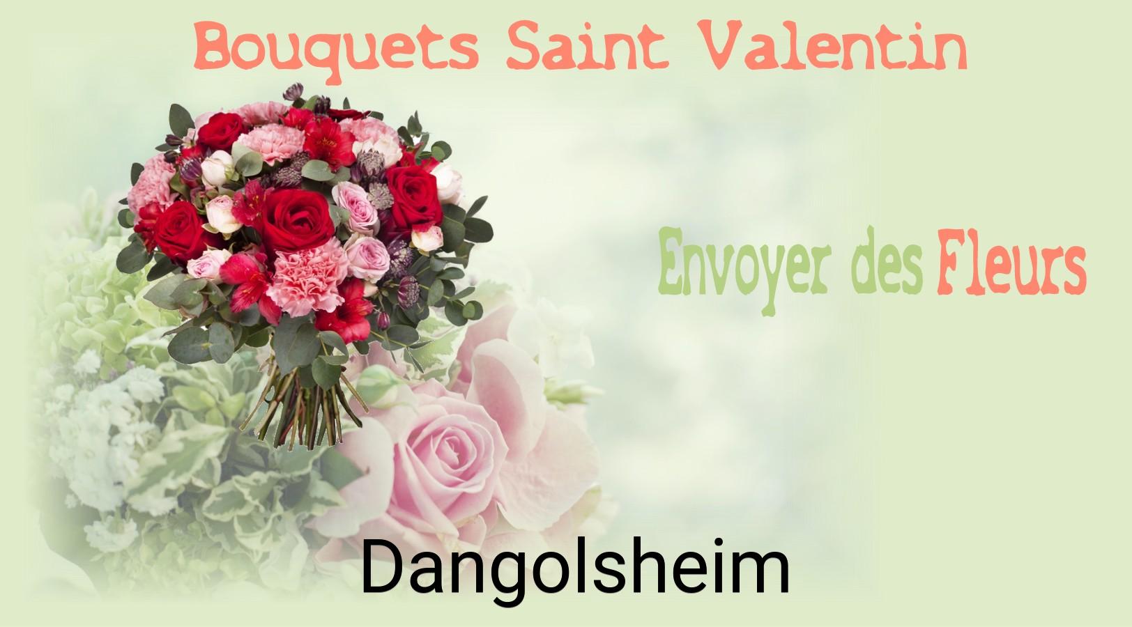 Roses de Saint-Valentin livrées à Dangolsheim